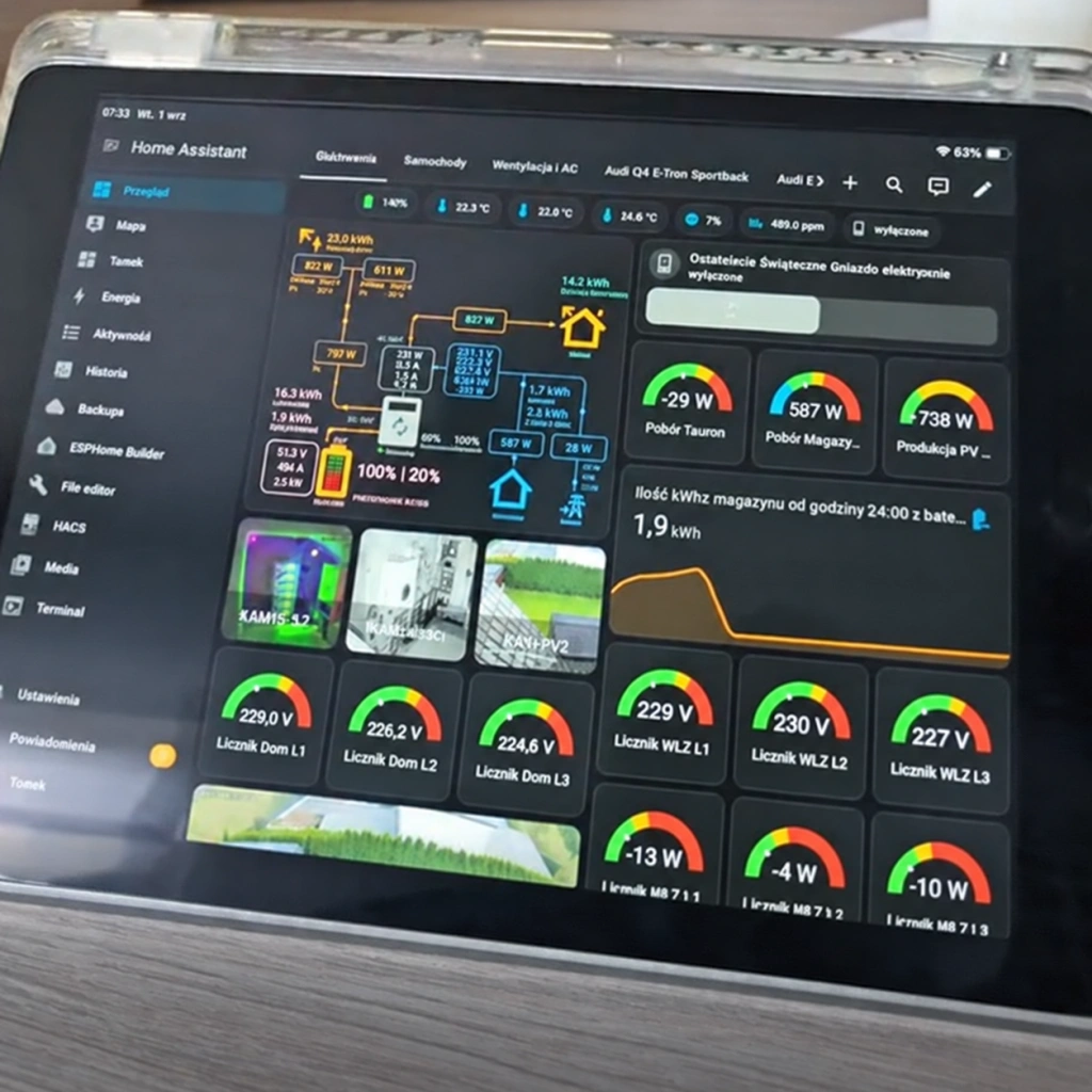 Realizacja systemu inteligentnego domu